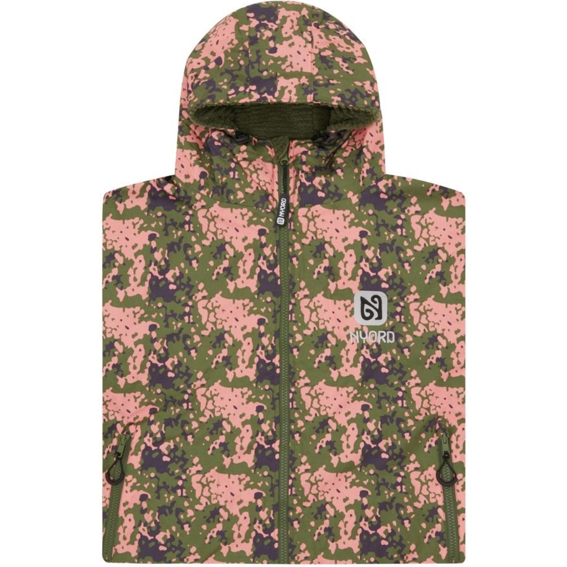 2026 Nyord Primaloft Outdoor Changing Robe ACC0005 - Khaki / Camo Print